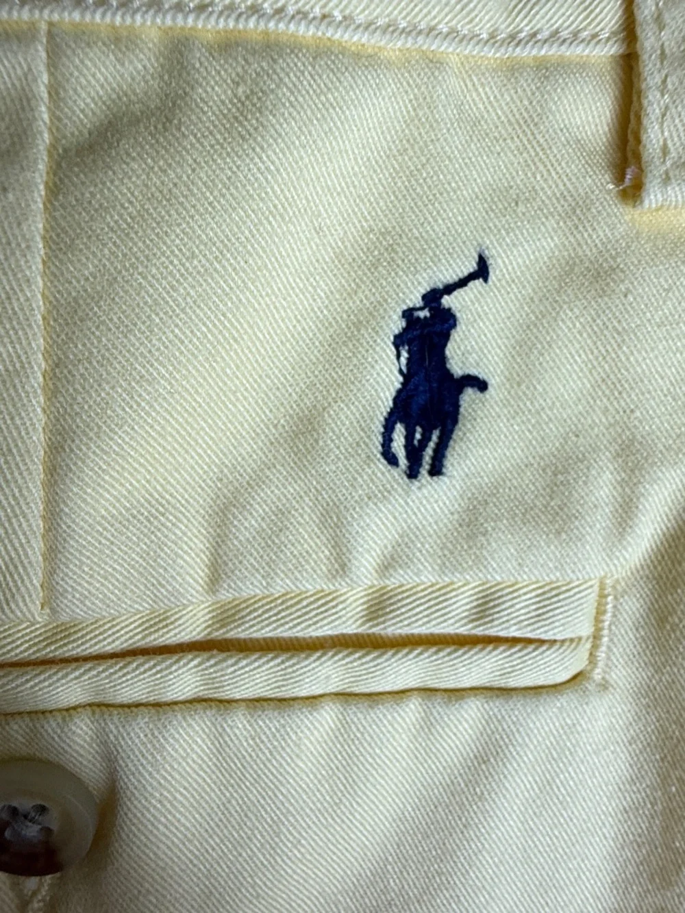 Polo Ralph Lauren Yellow Chino Shorts Size 14 | Classic‎ Prep Summer Shorts